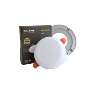 پنل فول لایت گرد 9 وات سایز شو